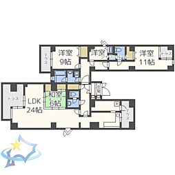 札幌市電2系統 資生館小学校前駅 徒歩5分 13階/-