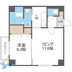 札幌市営東西線 西18丁目駅 徒歩2分 4階/-