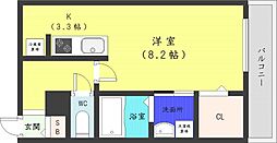 HALEXCELLENT 1Kの間取図画像