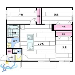 札幌市電2系統 西線14条駅 徒歩12分 3階/-