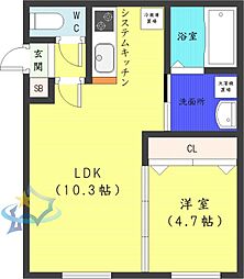 JR学園都市線 八軒駅 徒歩5分 2階/-