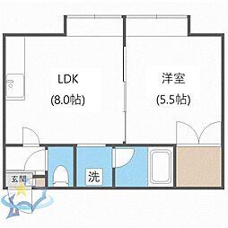 札幌市営東西線 発寒南駅 徒歩2分 3階/-