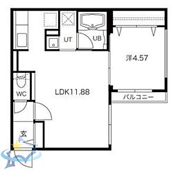 札幌市電2系統 西15丁目駅 徒歩9分
