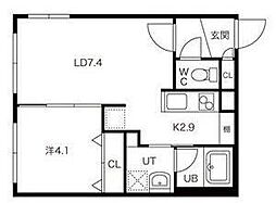 札幌市営東西線 琴似駅 徒歩16分