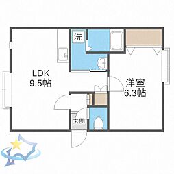 札幌市営東西線 西28丁目駅 徒歩17分 2階/-