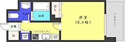 RESIDIAKITA-SANJO 1Kの間取図画像
