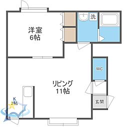 札幌市営東西線 琴似駅 徒歩19分