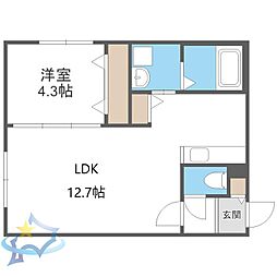 札幌市電2系統 西線11条駅 徒歩2分 3階/-