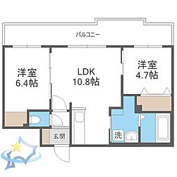 JR学園都市線 八軒駅 徒歩13分 2階/-