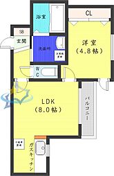 札幌市営東西線 琴似駅 徒歩5分 4階/-