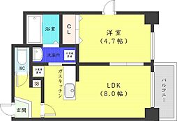 札幌市営東西線 西11丁目駅 徒歩8分 6階/-