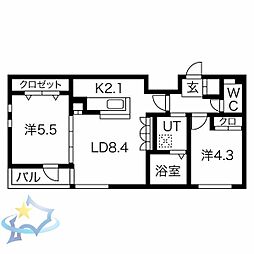 札幌市営南北線 中島公園駅 徒歩19分 3階/-