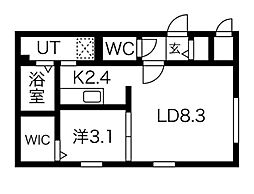 札幌市営東西線 宮の沢駅 徒歩3分 1階/-