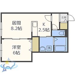 札幌市営東西線 発寒南駅 徒歩8分 3階/-