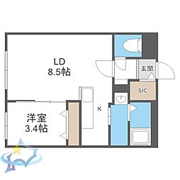 札幌市営南北線 中島公園駅 徒歩18分 1階/-
