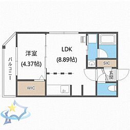 札幌市営東西線 西18丁目駅 徒歩9分 2階/-