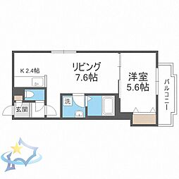 札幌市営東西線 宮の沢駅 徒歩5分 4階/-