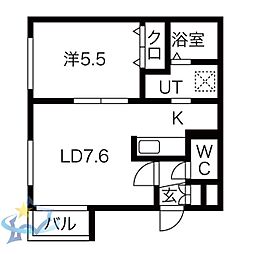 MTガーデン発寒南II 2階