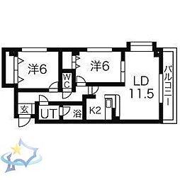 ミレニアム西野 3階