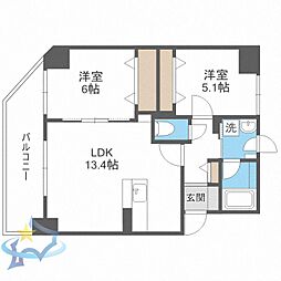 札幌市営東西線 琴似駅 徒歩2分 4階/-