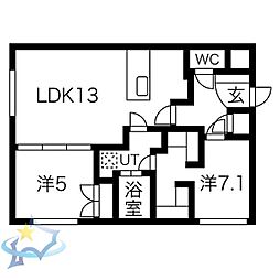 札幌市営東西線 二十四軒駅 徒歩4分 3階/-