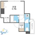 ペルシェール円山8階3.8万円