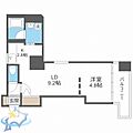 札幌中央レジデンス9階7.6万円