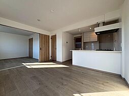 札幌市営東西線 二十四軒駅 徒歩6分の賃貸マンション 4階2LDKのリビング/ダイニング