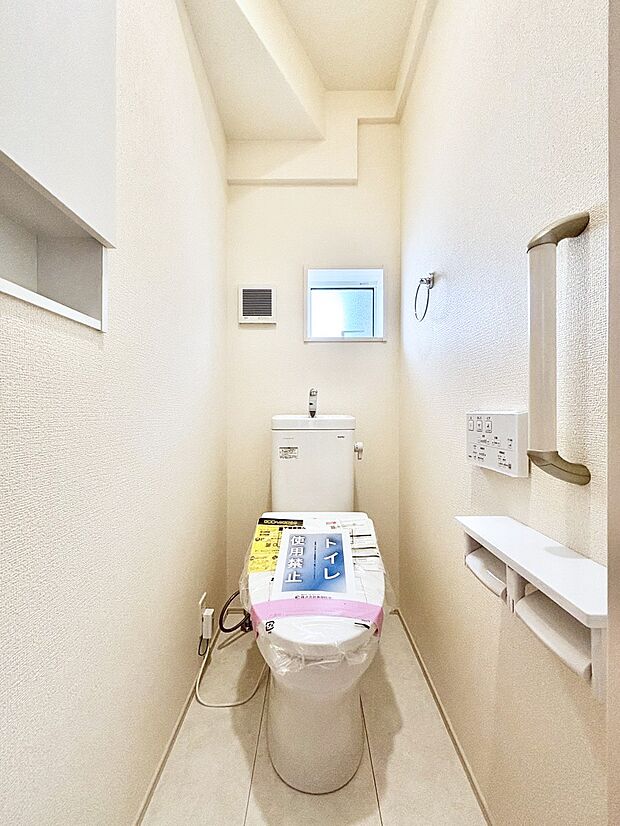 ウォシュレット付きトイレが1階と2階それぞれに配置されていてとても便利です。