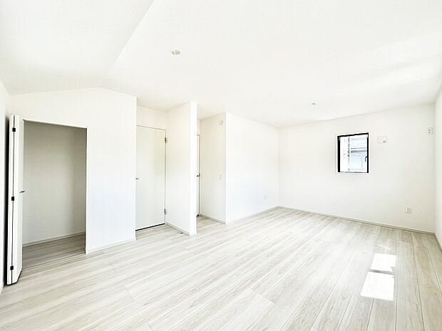 将来は2部屋にすることもできますね。お年頃になったら夢の個室にチェンジ!