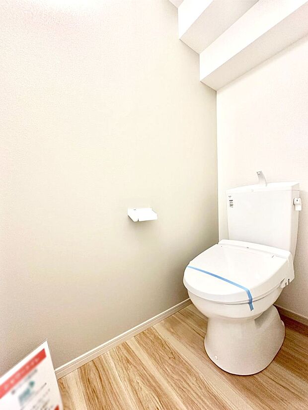 トイレは1階と2階それぞれに配置されていてとても便利です。 