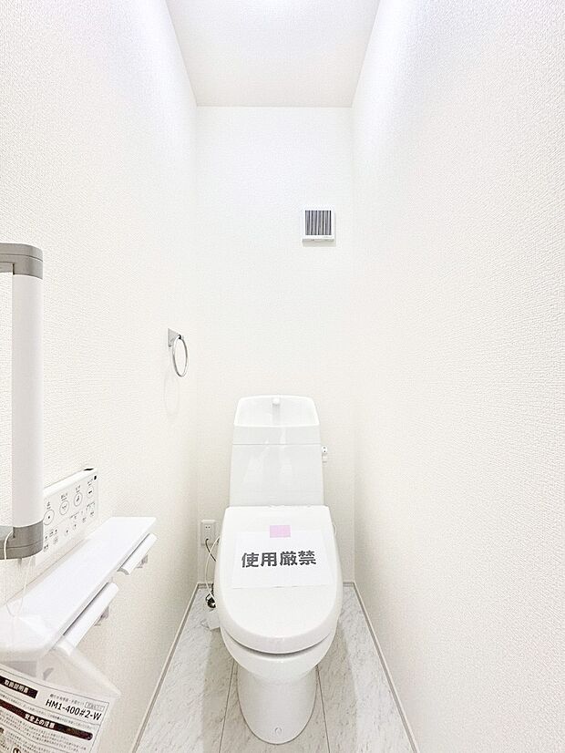 トイレは安心の2箇所！朝のバタバタも一安心です。 