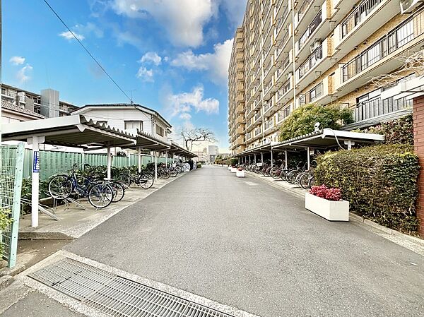 外観 自転車置き場（空き状況は都度ご確認ください）