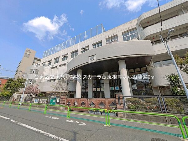 小学校 340m 台東区立東泉小学校