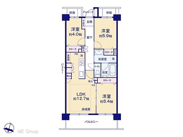 間取り：311002424407
