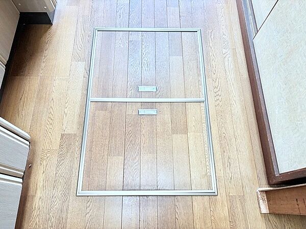 床下収納付き！日用品・非常用品の収納にも大活躍。