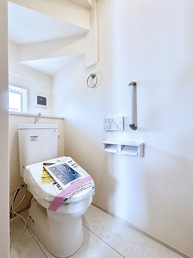 トイレは温水洗浄機能付き