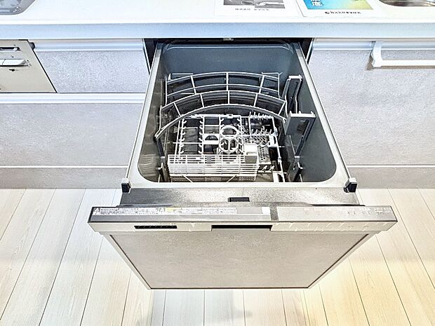 面倒なお片づけは食洗機にお任せ!家事の負担が減って、時間にも気持ちにもゆとりができます。