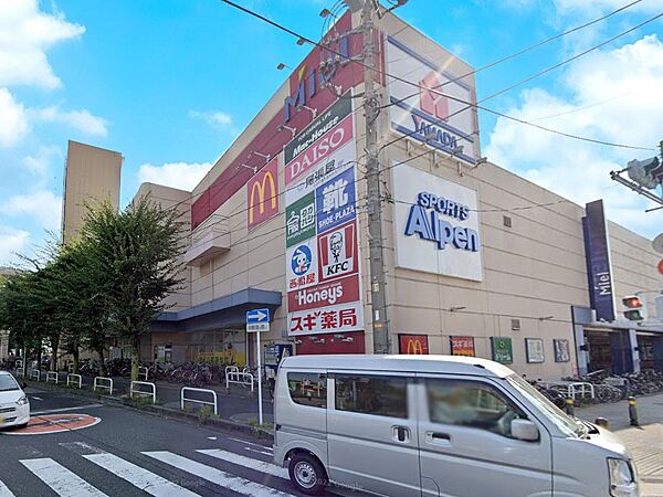 ショッピングセンター 1100m ミエルかわぐち