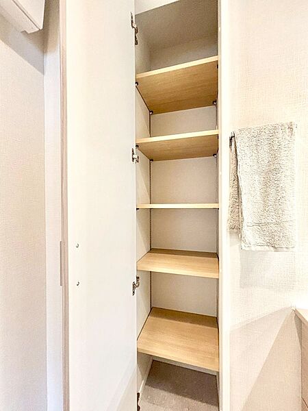 設備「無料オンライン相談」受付中！便利なリネン庫で、スッキリした使いやすい洗面室に