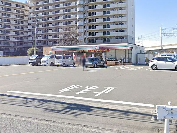 コンビニ 400m セブン-イレブン朝霞三原5丁目店