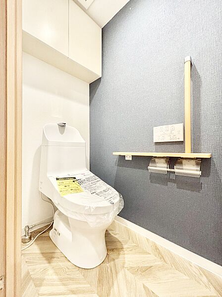 トイレは温水洗浄機能付き