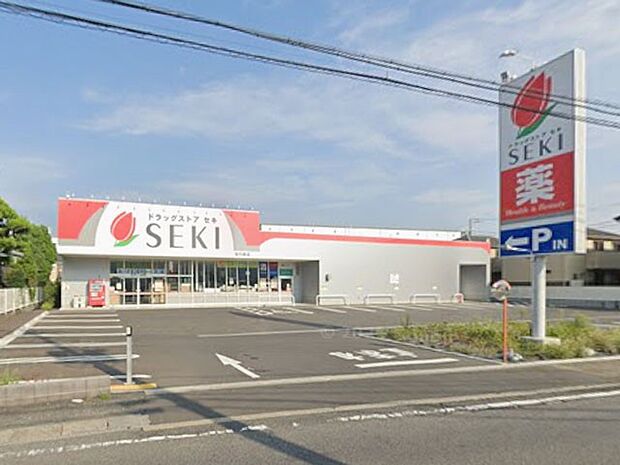 ドラッグストア 1500m ドラッグストアセキ安行原店