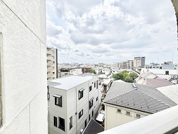 バルコニーからの眺望です