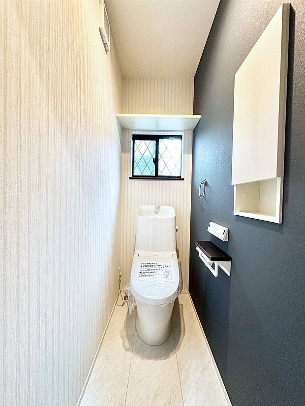 ウォシュレット付きトイレが1階と2階それぞれに配置されていてとても便利です。