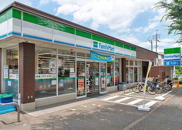 コンビニ 500m ファミリーマート 清瀬けやき通り店
