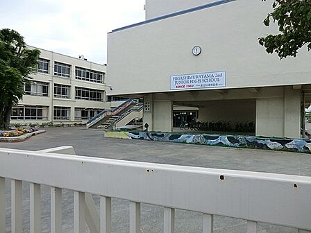 中学校 1100m 東村山市立第二中学校