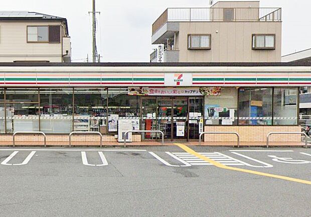 コンビニ 800m セブン-イレブン 志木中宗岡店