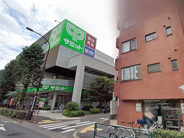 スーパー 600m サミットストア 砧環八通り店