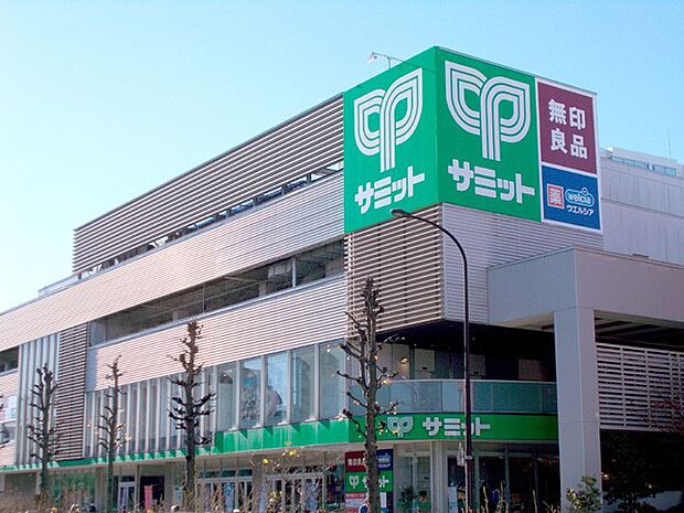 スーパー 700m サミットストア砧店